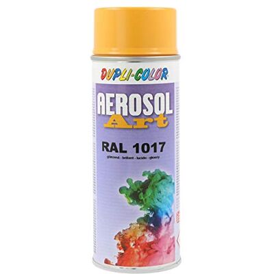 DUPLI-COLOR Duplicolor 732911 Spray Aérosol Art RAL 1017, Brillant, 400 ML - Publicité DUPLI-COLOR Duplicolor 732911 Spray Aérosol Art RAL 1017, Brillant, 400 ML - Publicité