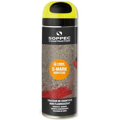 Soppec TRACEUR DE CHANTIER JAUNE NON FLUO S MARK 6 MOIS 141902 - Publicité Soppec TRACEUR DE CHANTIER JAUNE NON FLUO S MARK 6 MOIS 141902 - Publicité