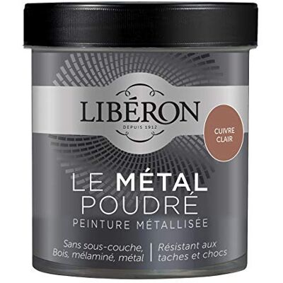 Liberon - LIBÉRON Métal Poudré Mat Cuivre Clair 0,5L - Cuivre Clair - 0,5L - Peintures - Publicité Liberon - LIBÉRON Métal Poudré Mat Cuivre Clair 0,5L - Cuivre Clair - 0,5L - Peintures - Publicité