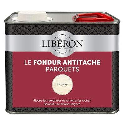Libéron Fondur Anti-Tache parquets cirés ou vitrifiés, Incolore, 2,5L - Publicité Libéron Fondur Anti-Tache parquets cirés ou vitrifiés, Incolore, 2,5L - Publicité