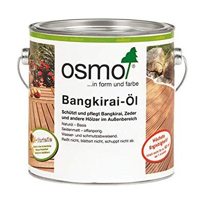 Osmo 006 Huile pour Bois - Convient pour Bois Extérieur - 2,5L - Publicité Osmo 006 Huile pour Bois - Convient pour Bois Extérieur - 2,5L - Publicité