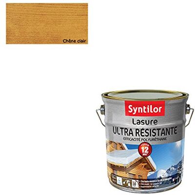 Syntilor Lasure Ultra Résistante 12 Ans Chêne Clair Satiné 2,5L - Publicité Syntilor Lasure Ultra Résistante 12 Ans Chêne Clair Satiné 2,5L - Publicité