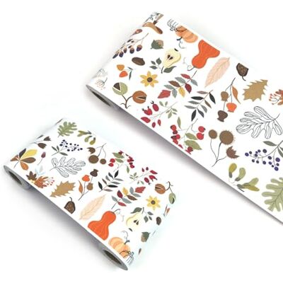 VisitRyl Frise Murale Autocollante Feuilles de couleur yx216 12cm X 1000cm Adhésive Réutilisable pour Décoration Intérieure Facile à Poser - Publicité VisitRyl Frise Murale Autocollante Feuilles de couleur yx216 12cm X 1000cm Adhésive Réutilisable pour Décoration Intérieure Facile à Poser - Publicité