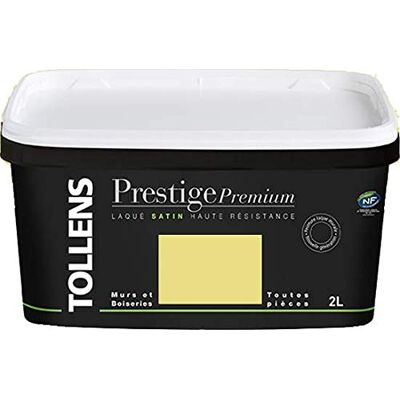 Tollens Prestige PM Peinture Murs, Meubles et Boiseries Satin Vert Anis 2L 28 M² - Publicité Tollens Prestige PM Peinture Murs, Meubles et Boiseries Satin Vert Anis 2L 28 M² - Publicité