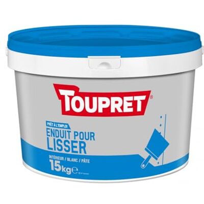 TOUPRET Enduit de lissage F pâte - 15kg Enduit de lissage pour imperfections - Publicité TOUPRET Enduit de lissage F pâte - 15kg Enduit de lissage pour imperfections - Publicité