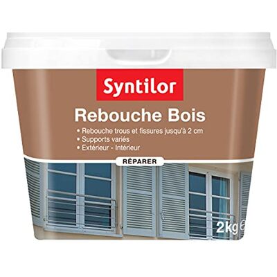 Syntilor Rebouche Bois 2Kg - Publicité Syntilor Rebouche Bois 2Kg - Publicité