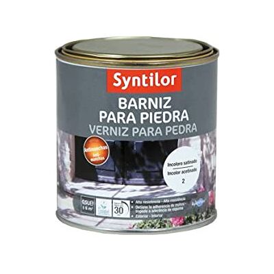 Syntilor BARNIZ POUR PIERRE INCOLORE 2.5L - Publicité Syntilor BARNIZ POUR PIERRE INCOLORE 2.5L - Publicité