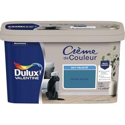 Peinture intérieure satinée Dulux Valentine Marée Haute - Peinture - Publicité Peinture intérieure satinée Dulux Valentine Marée Haute - Peinture - Publicité