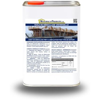 MATPRO Huile de Démoulage Universelle Polyvalente Décoffrant Économique pour Acier, Plastique et Bois Protection Anti-Corrosion et Finition Pro 2L - Publicité MATPRO Huile de Démoulage Universelle Polyvalente Décoffrant Économique pour Acier, Plastique et Bois Protection Anti-Corrosion et Finition Pro 2L - Publicité