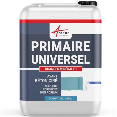 ARCANE INDUSTRIES Primaire universel, pour support poreux et non poreux, primaire, universel pour béton ciré 2.5 L - Publicité ARCANE INDUSTRIES Primaire universel, pour support poreux et non poreux, primaire, universel pour béton ciré 2.5 L - Publicité