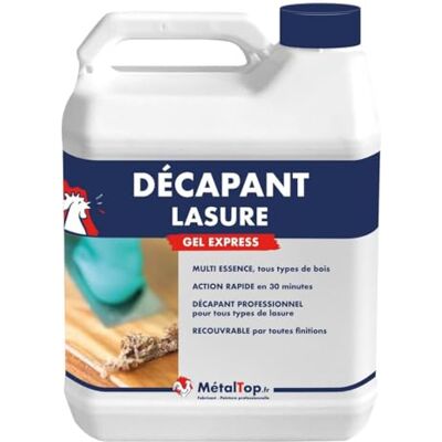 Metaltop Decapant Lasure 5 L Puissant et efficace sur portail, volet et façade pour un résultat optimal. Publicité Metaltop Decapant Lasure 5 L Puissant et efficace sur portail, volet et façade pour un résultat optimal. Publicité