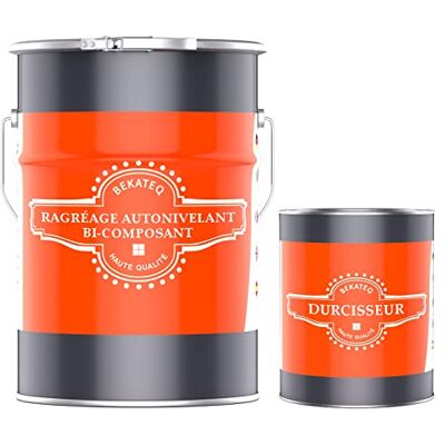 BEKATEQ PREMIUM Ragréage sol en résine époxy, Gris clair 5kg Enduit d'égalisation pour niveller des sols, Mastic bicomposant pour intérieur & extérieur: épaisse, forte, sans solvants BK-205EP - Publicité BEKATEQ PREMIUM Ragréage sol en résine époxy, Gris clair 5kg Enduit d'égalisation pour niveller des sols, Mastic bicomposant pour intérieur & extérieur: épaisse, forte, sans solvants BK-205EP - Publicité