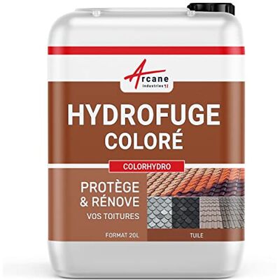 ARCANE INDUSTRIES Hydrofuge Toiture Coloré Imperméabilisant Tuile COLORHYDRO 20 L (jusqu à 80m²) Brun Cuivré RAL 8004 - Publicité ARCANE INDUSTRIES Hydrofuge Toiture Coloré Imperméabilisant Tuile COLORHYDRO 20 L (jusqu à 80m²) Brun Cuivré RAL 8004 - Publicité