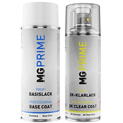PRiME RAL 1036 Or nacré / Pearl gold bombe de peinture + vernis 2K mat satiné Kit peinture de base + vernis 2K, bombes aérosols 400 ml, à séchage rapide - Publicité PRiME RAL 1036 Or nacré / Pearl gold bombe de peinture + vernis 2K mat satiné Kit peinture de base + vernis 2K, bombes aérosols 400 ml, à séchage rapide - Publicité