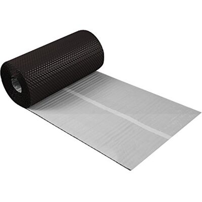 Parotec Ruban de raccordement cheminée 3D aluminium texturé 300mm x 5m Marron foncé Ruban de raccordement mural toit, cheminée et mur, 7 couleurs, adhésif butyle, autocollant - Publicité Parotec Ruban de raccordement cheminée 3D aluminium texturé 300mm x 5m Marron foncé Ruban de raccordement mural toit, cheminée et mur, 7 couleurs, adhésif butyle, autocollant - Publicité