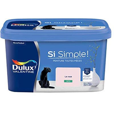 Dulux Valentine - Si Simple! - Rose - 2,5L - Paint - Publicité Dulux Valentine - Si Simple! - Rose - 2,5L - Paint - Publicité