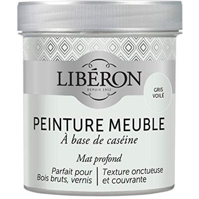Liberon - Caséine 0.5L Gris Voile - Gris Voile - Paint - Publicité Liberon - Caséine 0.5L Gris Voile - Gris Voile - Paint - Publicité