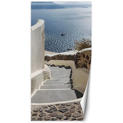 Feeby Papier Peint Autoadhésif de Porte Santorin Grèce Mer 77x200 cm Décoration À La Maison Cuisine Salon Chambre Restaurant Bureau Rues Île blanc - Publicité Feeby Papier Peint Autoadhésif de Porte Santorin Grèce Mer 77x200 cm Décoration À La Maison Cuisine Salon Chambre Restaurant Bureau Rues Île blanc - Publicité