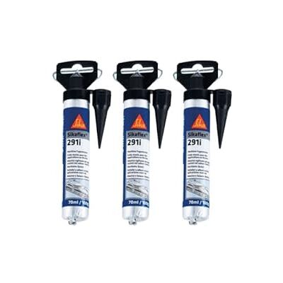 Ensemble de scellants marins SIKA - Noir - 3x70ml - Publicité Ensemble de scellants marins SIKA - Noir - 3x70ml - Publicité