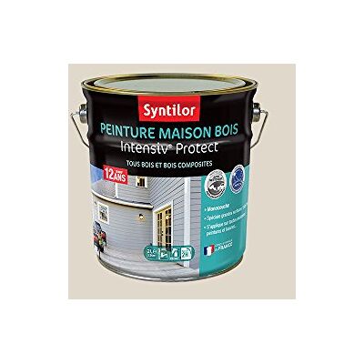 Syntilor Peinture Maison Bois Intensiv Protect 12 Ans Beige Patiné Satiné 2L - Publicité Syntilor Peinture Maison Bois Intensiv Protect 12 Ans Beige Patiné Satiné 2L - Publicité