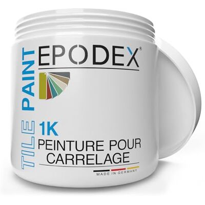 EPODEX 1K Peinture carrelage cuisine, salle de bain Gris clair Pastel - Publicité EPODEX 1K Peinture carrelage cuisine, salle de bain Gris clair Pastel - Publicité
