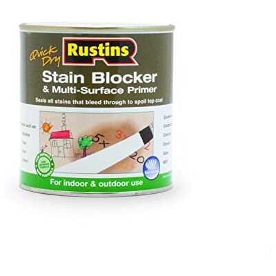 Rustins RUSQDSBP1L Bloc anti-taches à séchage rapide et apprêt multi-surfaces 1 l - Publicité Rustins RUSQDSBP1L Bloc anti-taches à séchage rapide et apprêt multi-surfaces 1 l - Publicité