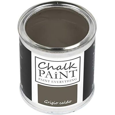 Peinture à la craie gris chaud - Murs, meubles et objets - Extra mat - Publicité Peinture à la craie gris chaud - Murs, meubles et objets - Extra mat - Publicité