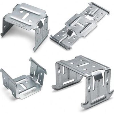 BUDMAT Connecteur en croix 100 pcs., CD 60/27, acier, Connecteur en croix pour cloison sèche - Publicité BUDMAT Connecteur en croix 100 pcs., CD 60/27, acier, Connecteur en croix pour cloison sèche - Publicité