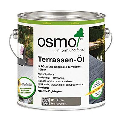 Osmo Huile pour terrasse, coloris GRIS/0.75 L, réf 019 - Publicité Osmo Huile pour terrasse, coloris GRIS/0.75 L, réf 019 - Publicité