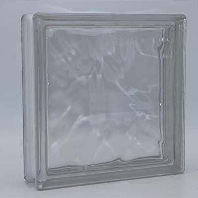 Fuchs Design Design Brique de verre Nuage clair brillant 19x19x5 cm 8 pièces - Publicité Fuchs Design Design Brique de verre Nuage clair brillant 19x19x5 cm 8 pièces - Publicité