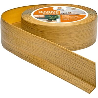 Garmin Plinthe Souple Autoadhésive 50 mm x 20 mm Plinthe en PVC de finition Pour l'intérieur, mur, sol, salle de bain, salon Flexible, Étanche, Décoratif 5 mètres, Chêne - Publicité Garmin Plinthe Souple Autoadhésive 50 mm x 20 mm Plinthe en PVC de finition Pour l'intérieur, mur, sol, salle de bain, salon Flexible, Étanche, Décoratif 5 mètres, Chêne - Publicité