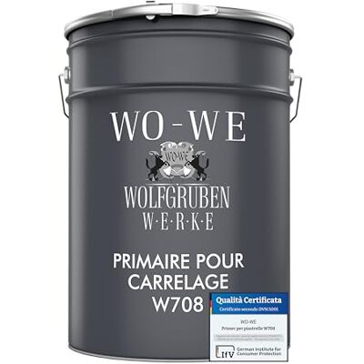 WO-WE Primaire carrelage pour sol extérieur, intérieur Haut accrochage à base d'eau W708-2,5KG - Publicité WO-WE Primaire carrelage pour sol extérieur, intérieur Haut accrochage à base d'eau W708-2,5KG - Publicité