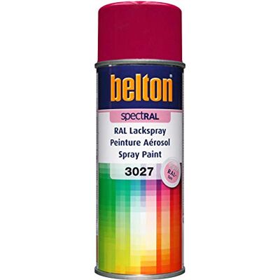 Belton Spectral - RAL3027 Rouge Framboise - 400ml - Bombe de Peinture - Publicité Belton Spectral - RAL3027 Rouge Framboise - 400ml - Bombe de Peinture - Publicité
