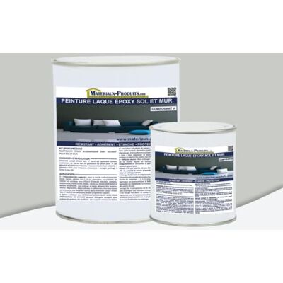 MATPRO Peinture Laque Epoxy Sol & Mur Sans Solvant, Auto-Lissant pour Supports Intérieurs Horizontaux, Travaux Neufs/Réparation Miroir Gris Clair 1Kg - Publicité MATPRO Peinture Laque Epoxy Sol & Mur Sans Solvant, Auto-Lissant pour Supports Intérieurs Horizontaux, Travaux Neufs/Réparation Miroir Gris Clair 1Kg - Publicité