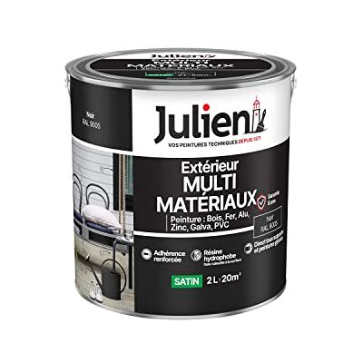Julien Multi Matériaux Noir - 2L Peinture - Publicité Julien Multi Matériaux Noir - 2L Peinture - Publicité