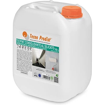 Tecpint Primaire Silicate Tecno - Fixatif pour Pierre & Brique - 10L - Publicité Tecpint Primaire Silicate Tecno - Fixatif pour Pierre & Brique - 10L - Publicité