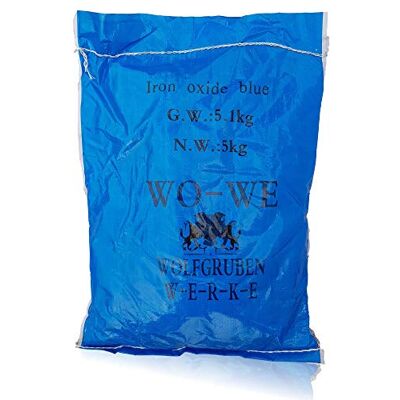 WO-WE Pigment oxyde de fer W120 Colorant pour béton, ciment, enduit Bleu 25Kg - Publicité WO-WE Pigment oxyde de fer W120 Colorant pour béton, ciment, enduit Bleu 25Kg - Publicité