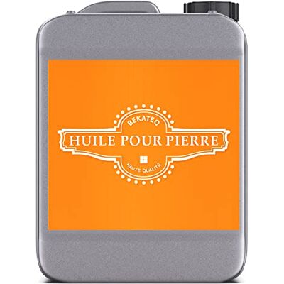 BEKATEQ BE-855 Huile pour pierre naturelle, artificielle, d'ardoise 5l incolore I Huile d'entretien & imprégnation pour l'intérieur & l'extérieur, la cuisine, terrasse, salle de bain, cave, le salon - Publicité BEKATEQ BE-855 Huile pour pierre naturelle, artificielle, d'ardoise 5l incolore I Huile d'entretien & imprégnation pour l'intérieur & l'extérieur, la cuisine, terrasse, salle de bain, cave, le salon - Publicité