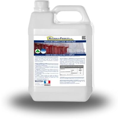 MATPRO Huile de Démoulage Végétale Décoffrant Pro Béton Architectonique et Banches Haute Qualité Biodégradable Prêt à l'Emploi pour vos Chantiers 2L - Publicité MATPRO Huile de Démoulage Végétale Décoffrant Pro Béton Architectonique et Banches Haute Qualité Biodégradable Prêt à l'Emploi pour vos Chantiers 2L - Publicité