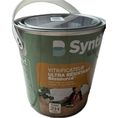 Syntilor Vitrificateur Ultra Résistant Biosourcé Incolore Mat 2,5L - Publicité Syntilor Vitrificateur Ultra Résistant Biosourcé Incolore Mat 2,5L - Publicité
