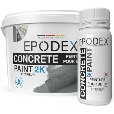 EPODEX 2K Peinture béton, résine époxy sol 12kg Midnight - Publicité EPODEX 2K Peinture béton, résine époxy sol 12kg Midnight - Publicité