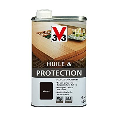 V33 Huile & Protection Bois Wengé - Huile pour Bois - Publicité V33 Huile & Protection Bois Wengé - Huile pour Bois - Publicité