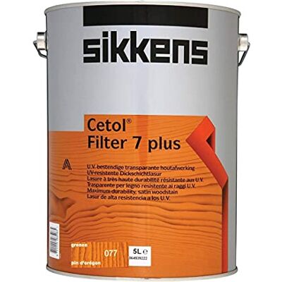 Sikkens Cetol Filter 7 Plus, lasure, 5 L - Publicité Sikkens Cetol Filter 7 Plus, lasure, 5 L - Publicité