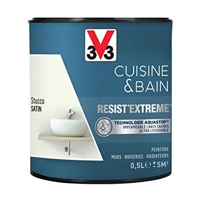 V33 - Resist Extreme - Satiné - 0,5 L - Paint - Publicité V33 - Resist Extreme - Satiné - 0,5 L - Paint - Publicité