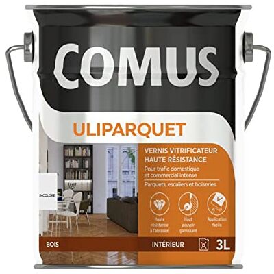 COMUS - ULIPARQUET - Incolore - 3L - Varnish - Publicité COMUS - ULIPARQUET - Incolore - 3L - Varnish - Publicité