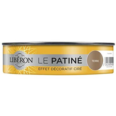 Libéron Peinture décorative, Le patiné, Terre 150ML - Publicité Libéron Peinture décorative, Le patiné, Terre 150ML - Publicité