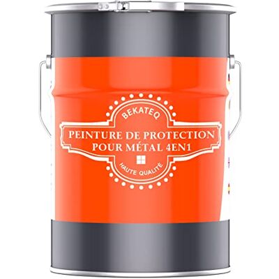 BEKATEQ LS-570 Peinture Métal 4-en-1 Peinture Fer et Acier 10L Vert Feuillage Apprêt + Antirouille + Couche Intérmédiaire + Finition Pour Toiture, Fenêtres, Portes, Clôtures - Publicité BEKATEQ LS-570 Peinture Métal 4-en-1 Peinture Fer et Acier 10L Vert Feuillage Apprêt + Antirouille + Couche Intérmédiaire + Finition Pour Toiture, Fenêtres, Portes, Clôtures - Publicité