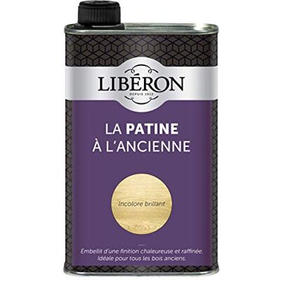 Libéron Patine à l'ancienne pour meubles et objets Relooking, 0,5L - Publicité Libéron Patine à l'ancienne pour meubles et objets Relooking, 0,5L - Publicité