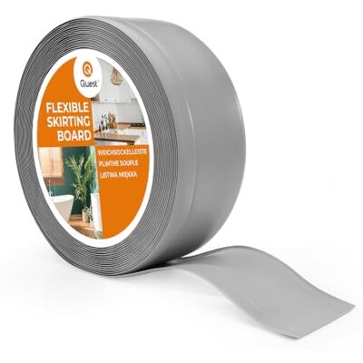 Garmin Plinthe Souple 70 mm x 20 mm Plinthe en PVC de finition, Baguette de finition Pour murs, sols – PVC, flexible, imperméable, décorative (Gris, 1m) - Publicité Garmin Plinthe Souple 70 mm x 20 mm Plinthe en PVC de finition, Baguette de finition Pour murs, sols – PVC, flexible, imperméable, décorative (Gris, 1m) - Publicité