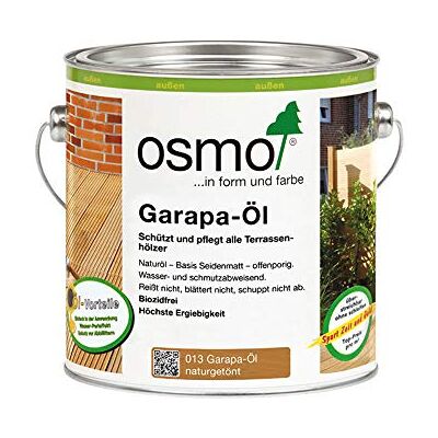 Osmo 11500082 Huile de garapa, pour terrasse, 2,5 l, teinte naturelle - Publicité Osmo 11500082 Huile de garapa, pour terrasse, 2,5 l, teinte naturelle - Publicité